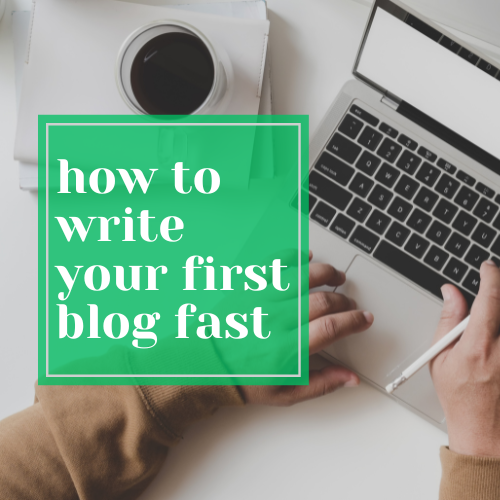 write=your-first-blog-fast